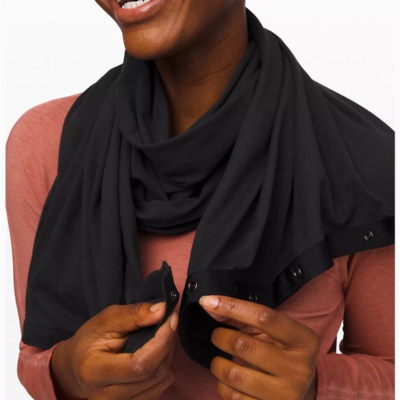 Lululemon Customizable Scarf | Vinyasa Scarf Riki Heather Grey - Picture 3 of 7